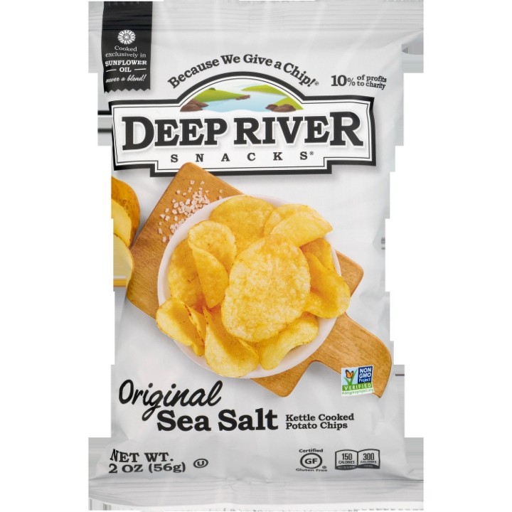 Deep River Sea Salt Potato Chips