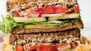 Raw Veggie Sandwich