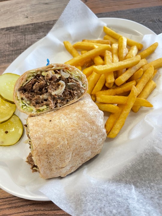 Cheesesteak Wrap