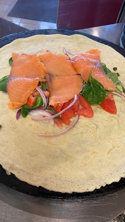 Smoked Salmon Crepe