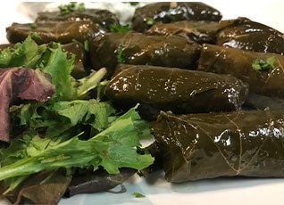 Grape Leaves (Dolmades) App