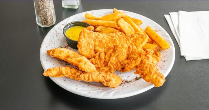 Chicken Fingers W/ Fries App