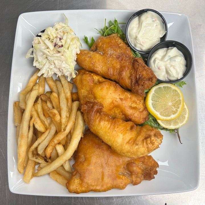 Allagash fish & chips