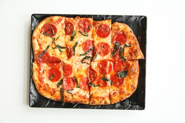 Pepperoni Basil Flatbread