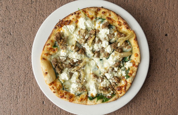 Sausage & Goat Cheese Pizza
