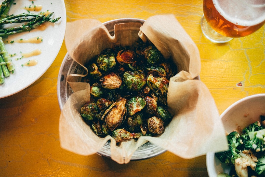 Crispy Brussels Sprouts  GF | SF | V