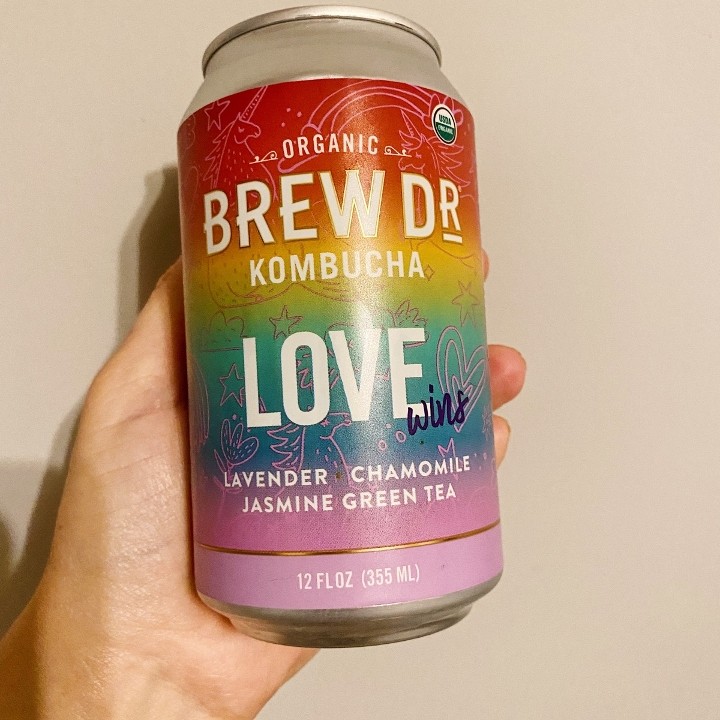 Brew Dr Kombucha 12oz can