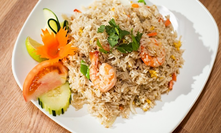 Shrimp & Crab Meat Fried Rice