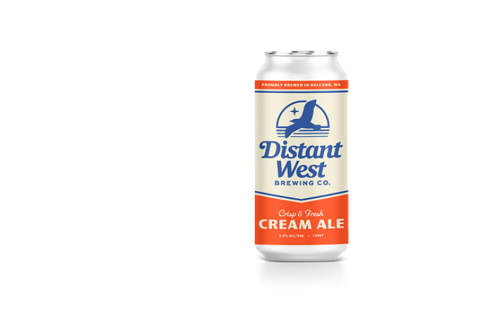 Distant West Cream Ale - 5.4% ABV