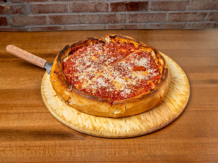 Deep Dish Unlimited Topping Pizza