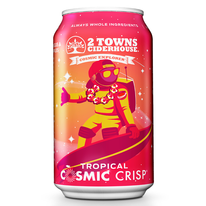 2 Towns Tropical Cider 12oz Can