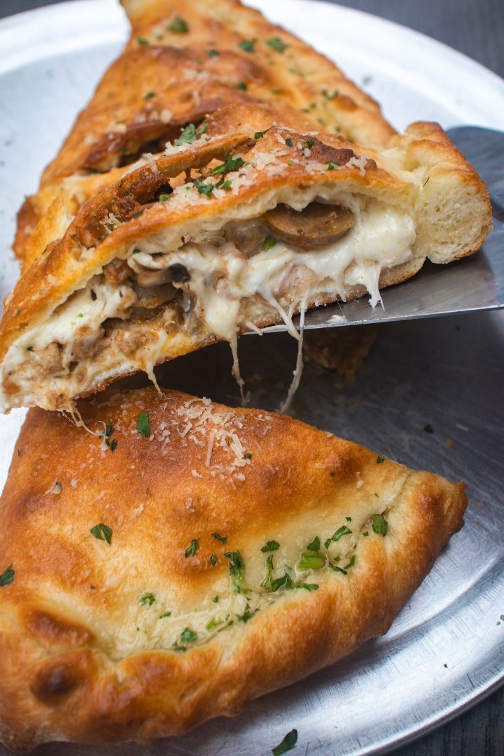 Double Sausage Calzone