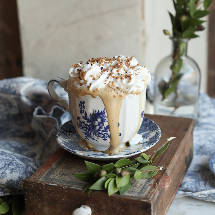 The Holiday Hazelnut Cappuccino