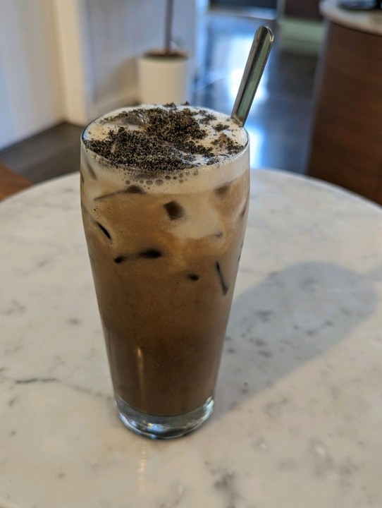 Black Sesame Iced Mocha