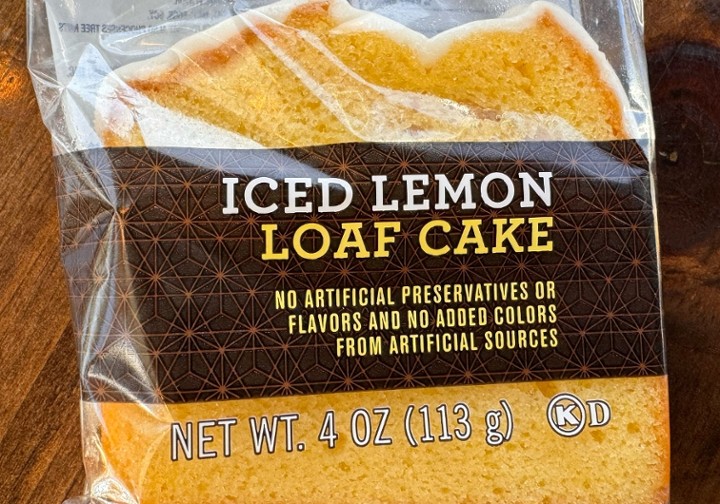 Iced Lemon Cakes