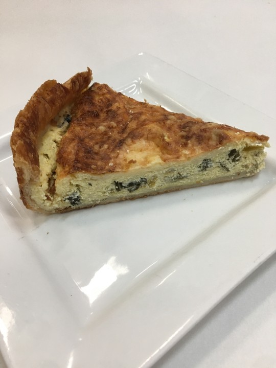 Mushroom Leek Quiche