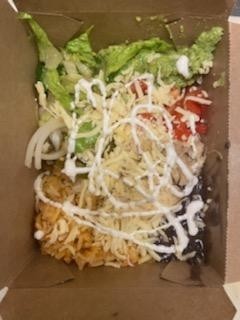 Chicken Verde Burrito Bowl