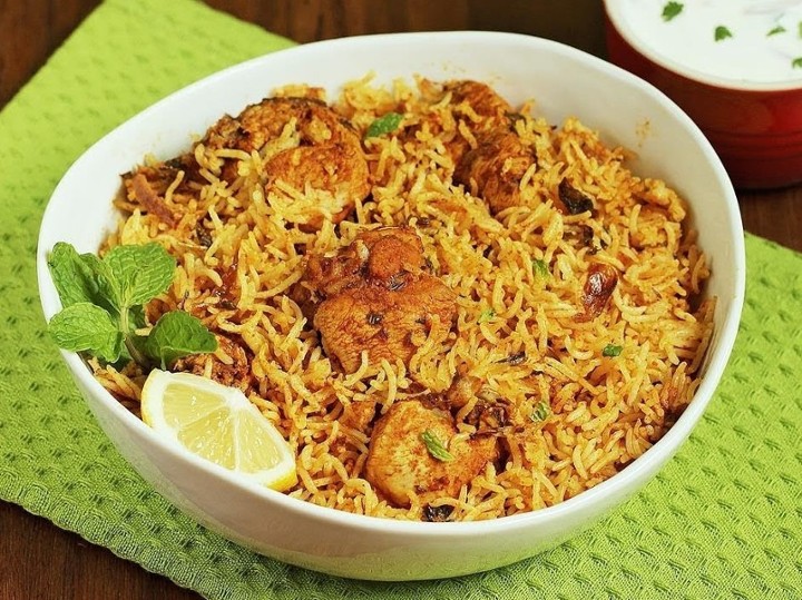 Boneless Chicken Dum Biryani Family Feast Combo