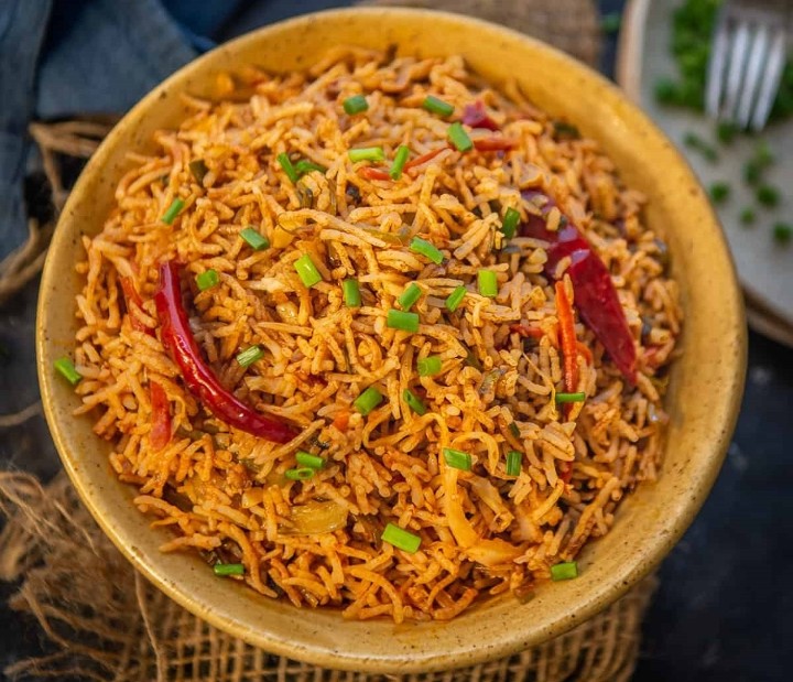 Schezwan Veg Fried Rice