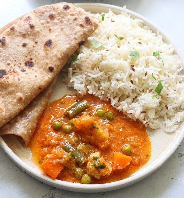 Veg Special Curry 15 Oz Combo