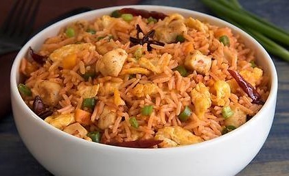 Schezwan Chicken Fried Rice