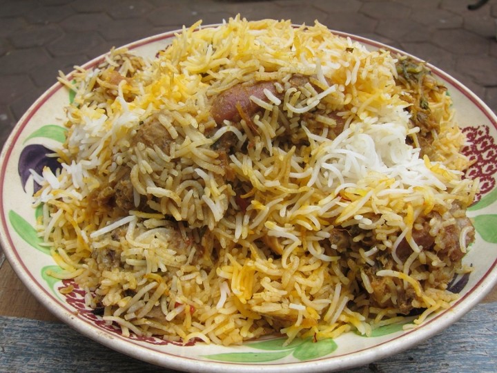 Goat Dum Biryani Family Feast Combo