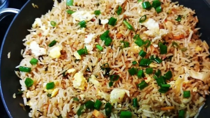 Schezwaan Egg Fried Rice