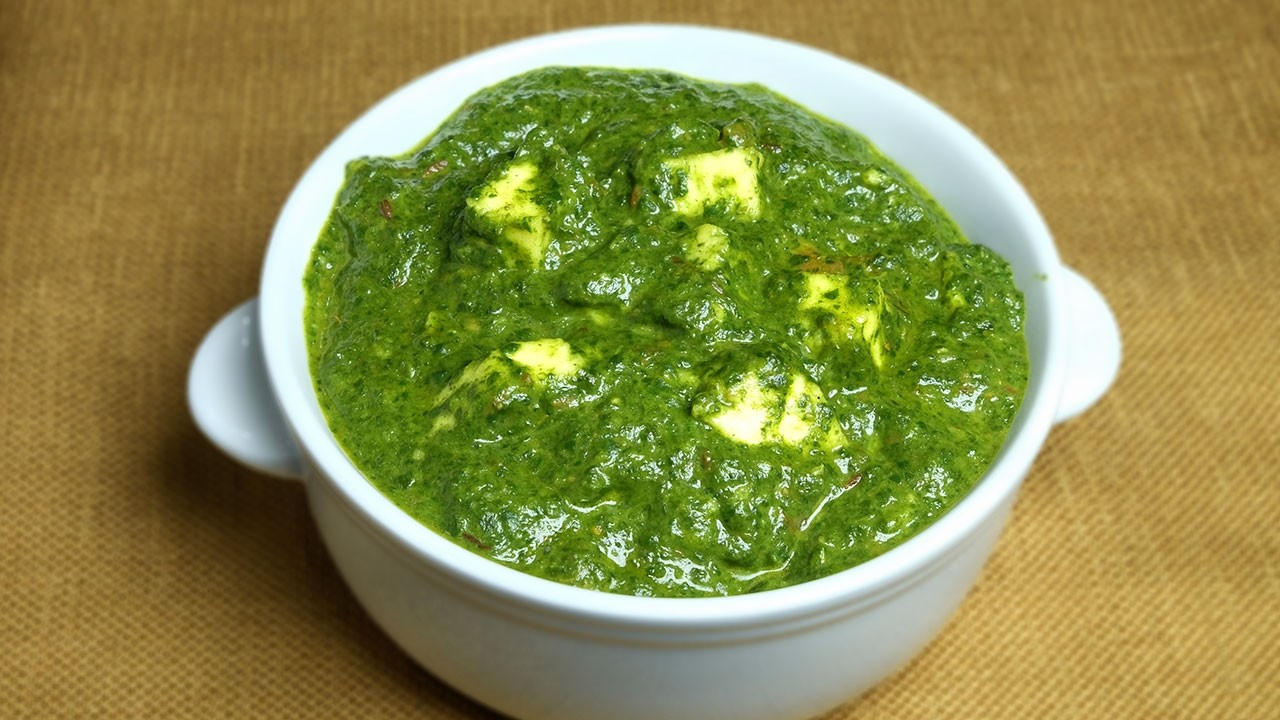 Palak Paneer Curry Only