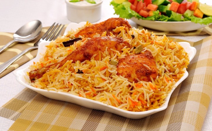 Chicken Dum Biryani Family Feast Combo