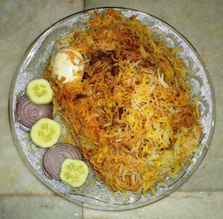 Egg Dum Biryani