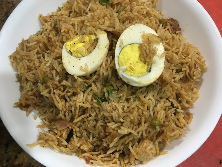 Gongura Egg Dum Biryani