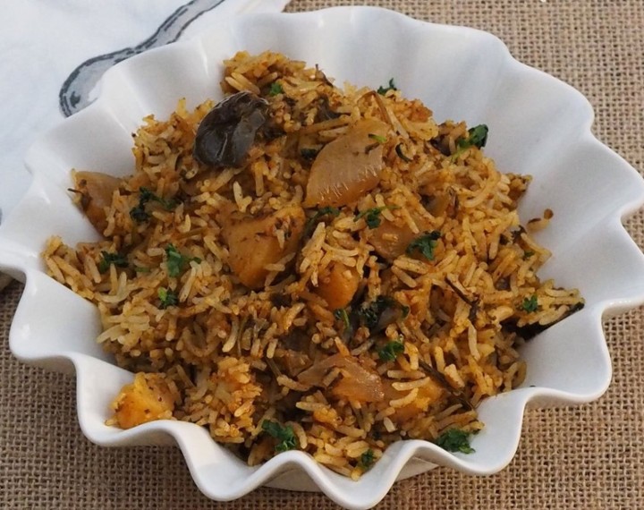 Gongura Veg Dum Biryani