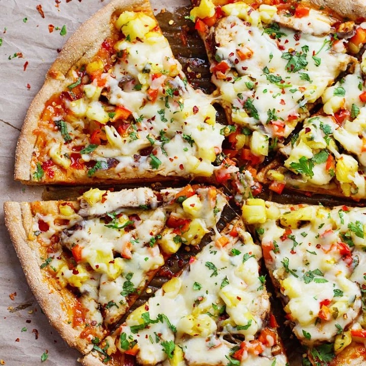 Chili Chicken Pizza