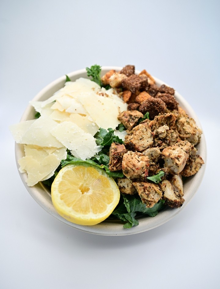 Kale Jerk Chicken Caesar