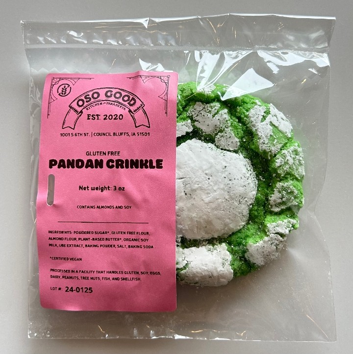 Gluten-Free Pandan Crinkle