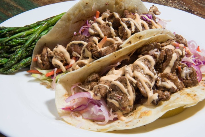 Korean Pork Tacos