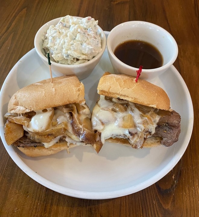 Smoked Prime Rib Sandwich