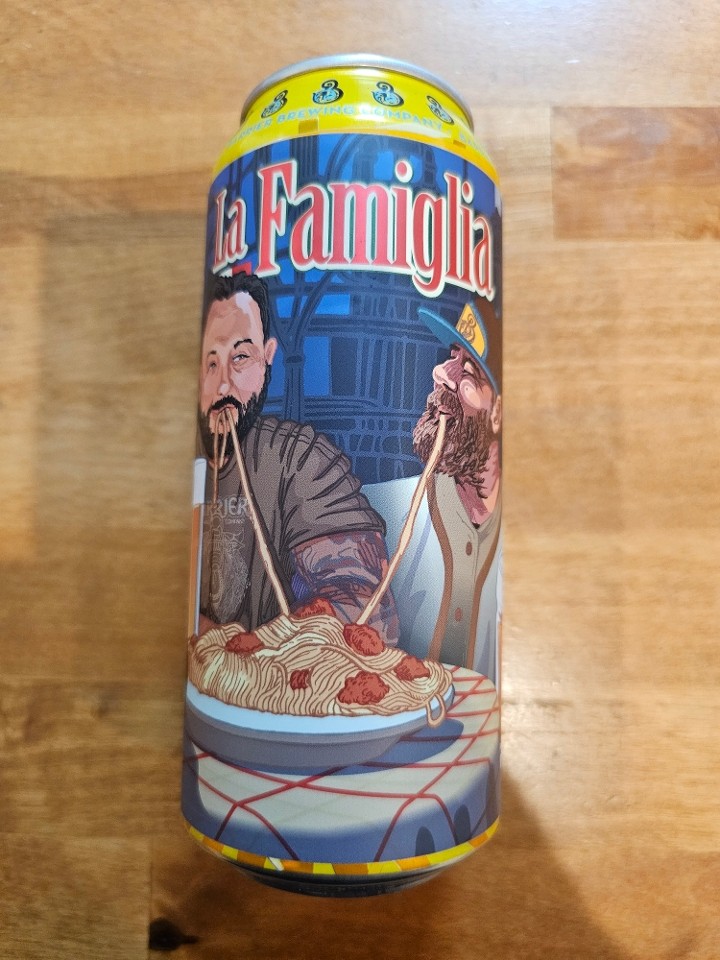 Barrier La Famiglia 16oz 4.2% ABV