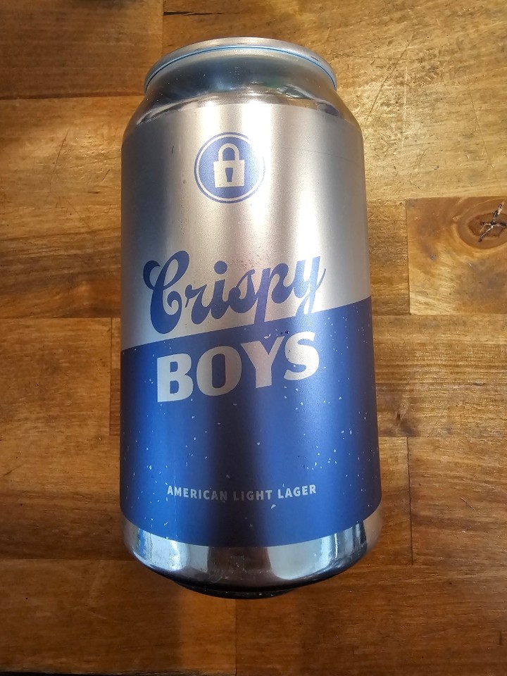 Prison City Brewing Crispy Boys Lager 12oz 4.3% ABV