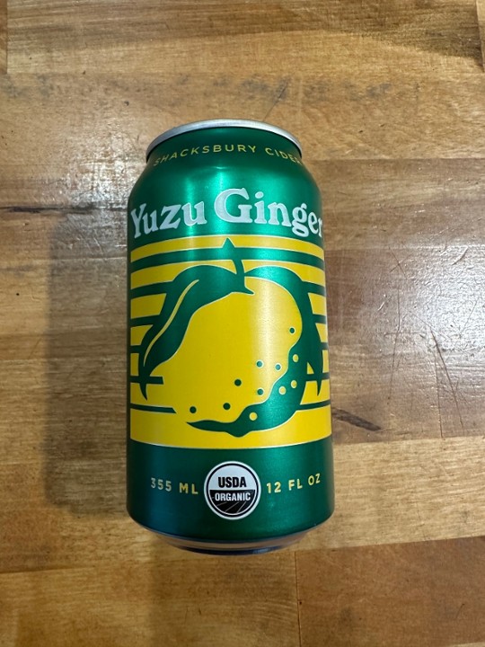 Shacksberry Cider-Organic Yuzu Ginger Cider 12oz 5.5% ABV