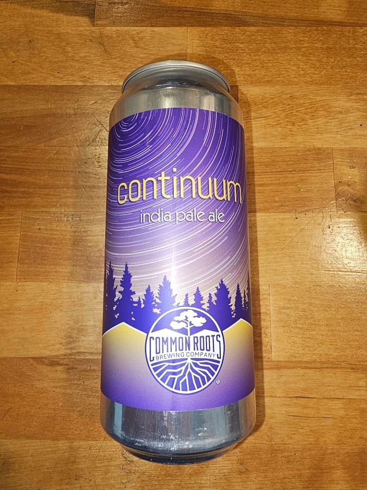 Common Roots Brewing Company Continuum (Flavors of stone fruit and melon} IPA 16