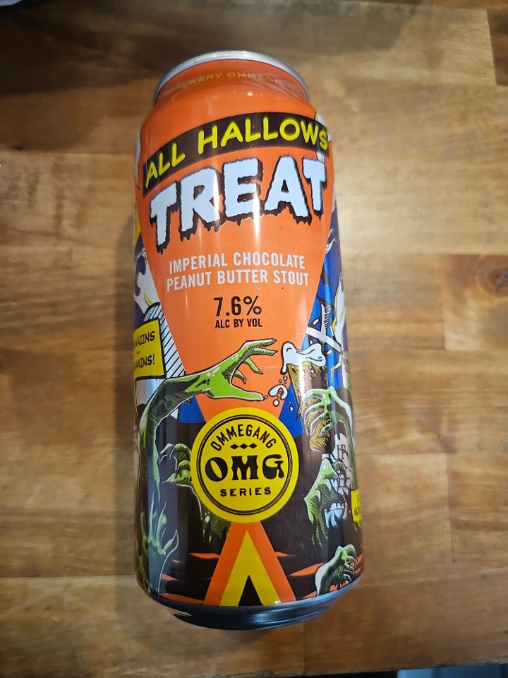Ommegang All Hallows Treat Chocolate PB Stout 16oz 7.6%ABV