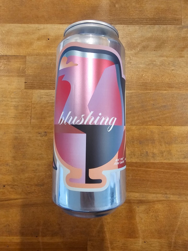 Foam Brewers Blushing Fruit Sour Ale w/ Blackberry and Lemon 16oz 5% ABV