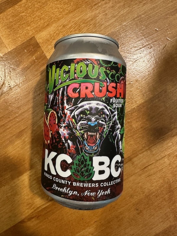 KCBC Vicious Crush Fruited Sour (Watermelon, Tart Cherry, and Lime) 12oz 5.2% ABV