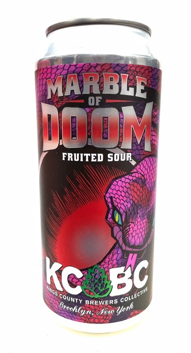 KCBC Marble Of Doom Fruited Sour 16oz 5.5% ABV