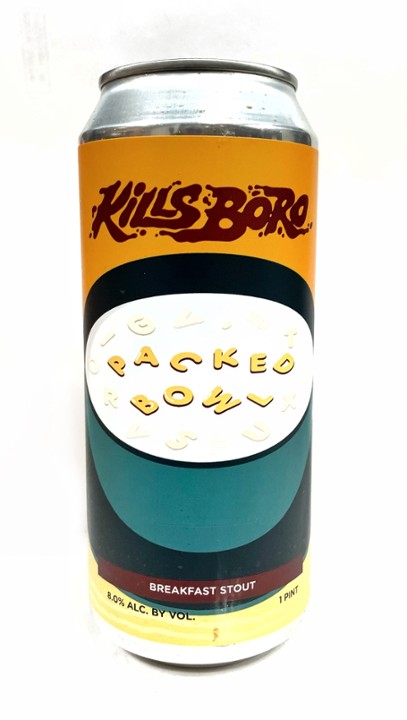 Killsboro Brewing Co. Packed Bowl Breakfast Stout 16oz 8.0% ABV