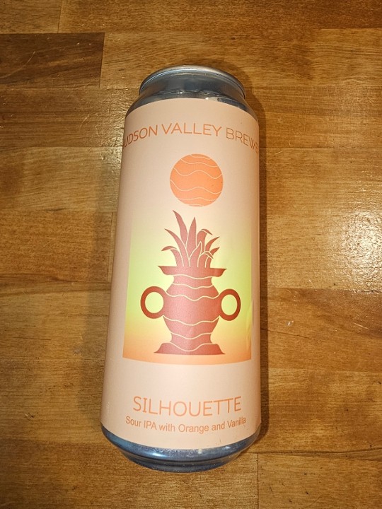 Hudson Valley Brewery - Silhouette Cremesicle / Sour IPA with Orange and Vanilla 16oz 5% ABV