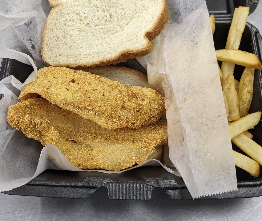 Catfish Sandwich w/Fries
