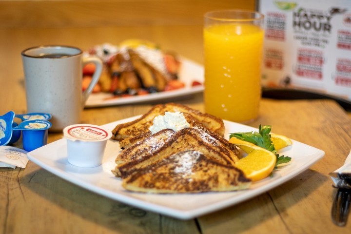 French Toast & Eggs $18