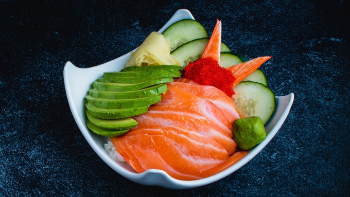 Salmon Sashimi Bowl